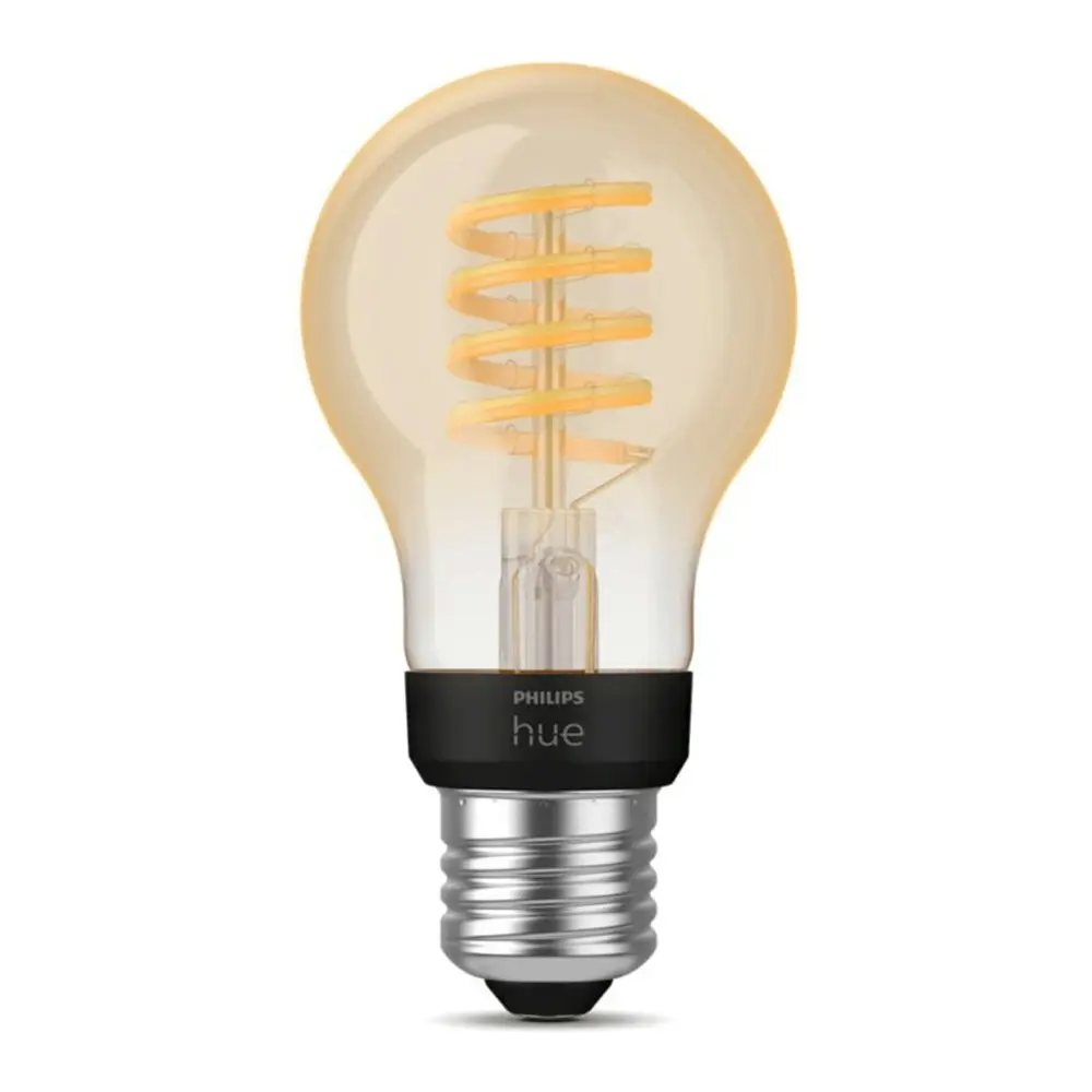 Philips Hue 11cm Smart Light LED Bulb Filament A60 E27 Globe Bluetooth White