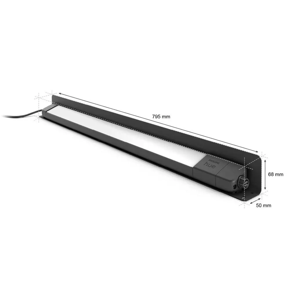 Philips Hue Amarant Dimmable 79cm Linear Outdoor Light Pathway Smart 20W LED