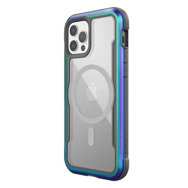 X-Doria Raptic Shield MagSafe Case Cover For Apple iPhone 14 Pro Max Iridescent