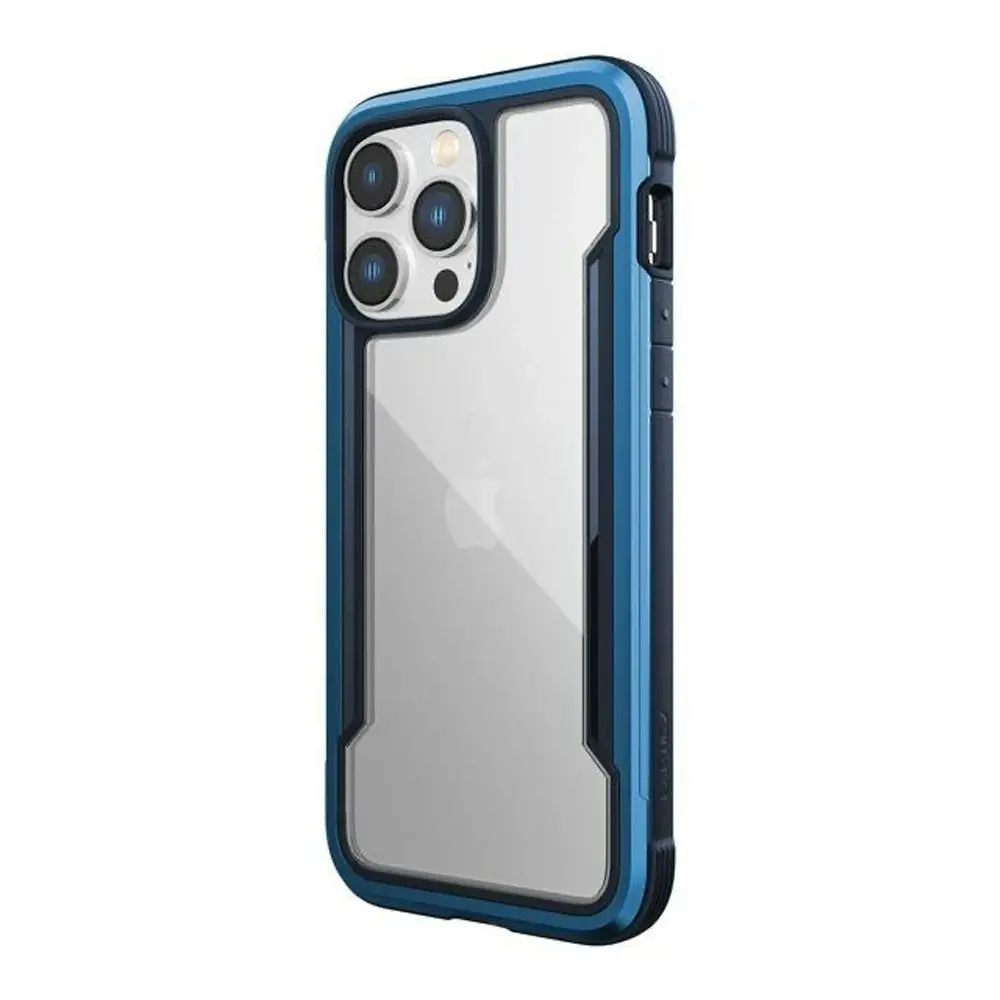 X-Doria Raptic Shield Protection Cover Case For Apple iPhone 14 Pro Max Blue