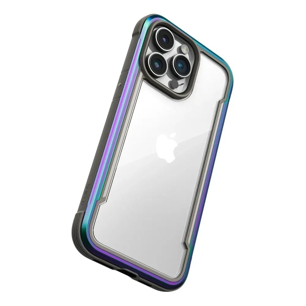 Raptic Shield Phone Case Mobile Cover For Apple iPhone 15 Pro Max Iridescent