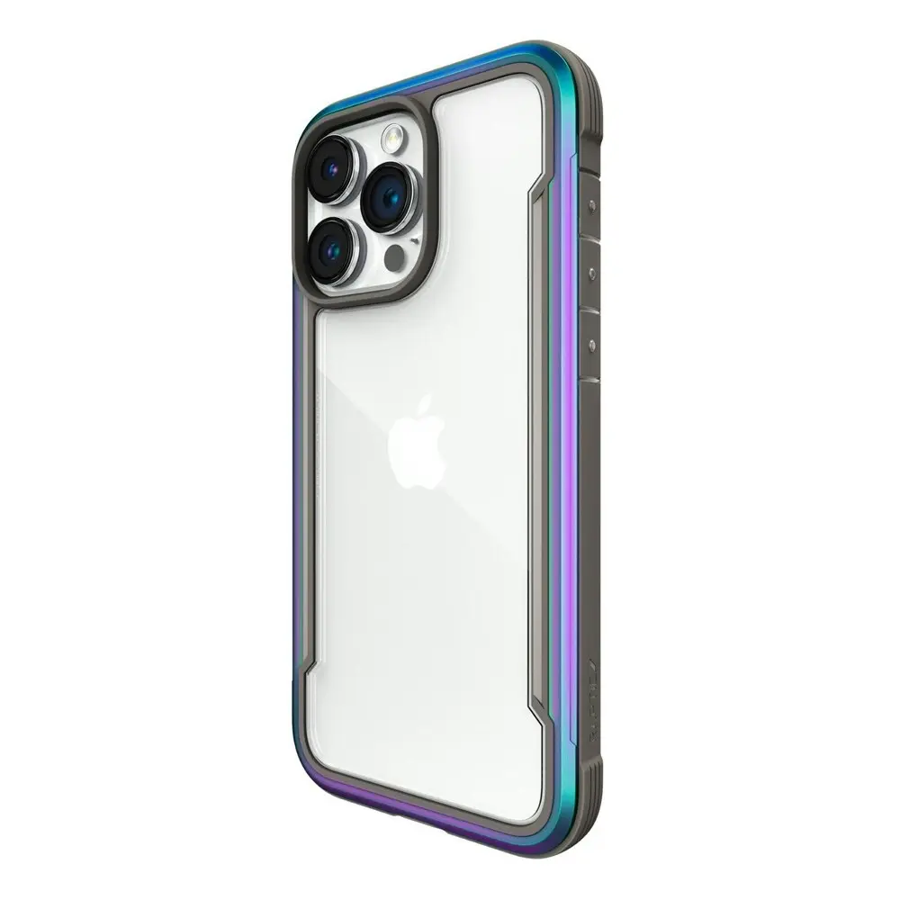 Raptic Shield Phone Case Mobile Cover For Apple iPhone 15 Pro Max Iridescent