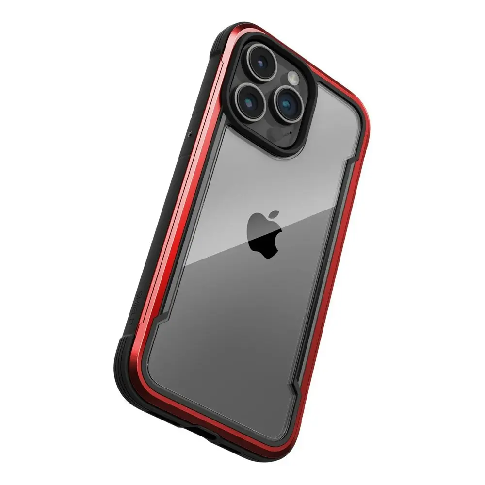 Raptic Shield Phone Case Mobile Cover Protection For Apple iPhone 15 Pro Max Red