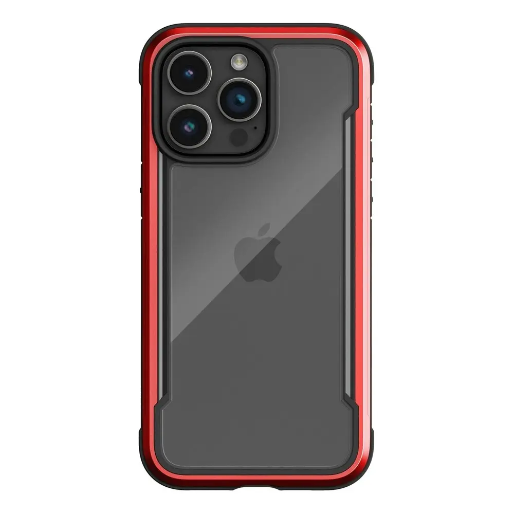 Raptic Shield Phone Case Mobile Cover Protection For Apple iPhone 15 Pro Max Red