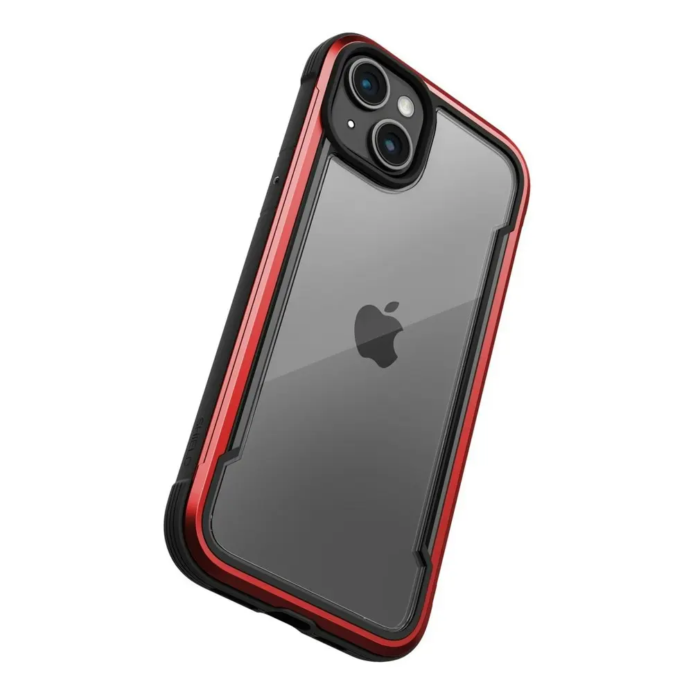 Raptic Shield Phone Case Mobile Cover Protection For Apple iPhone 15 Red