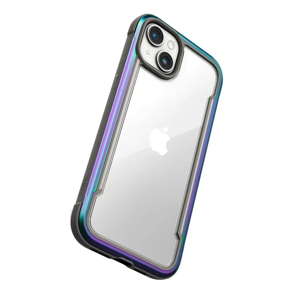 Raptic Shield Phone Case Mobile Cover Protection For iPhone 15 Plus Iridescent