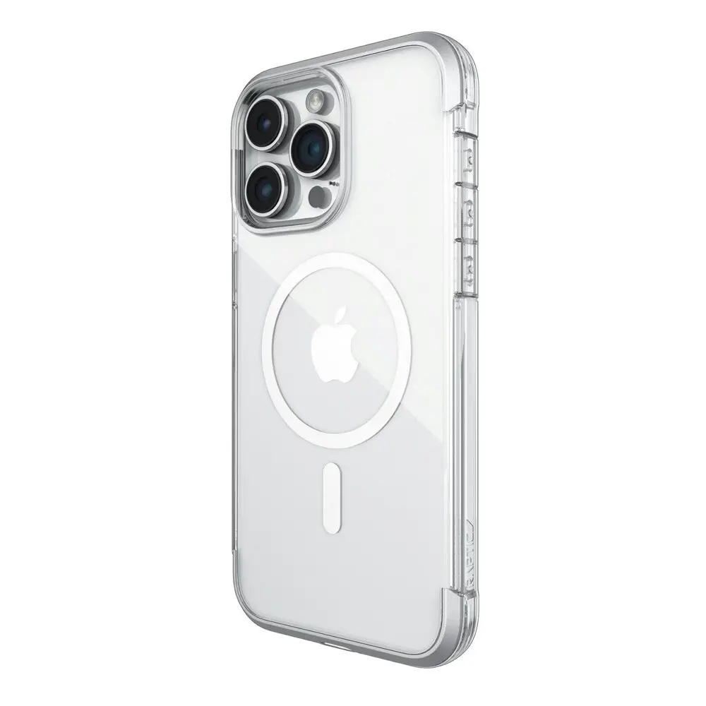 Raptic Air MagSafe Case Cover Protection For Apple iPhone 15 Pro Max Silver