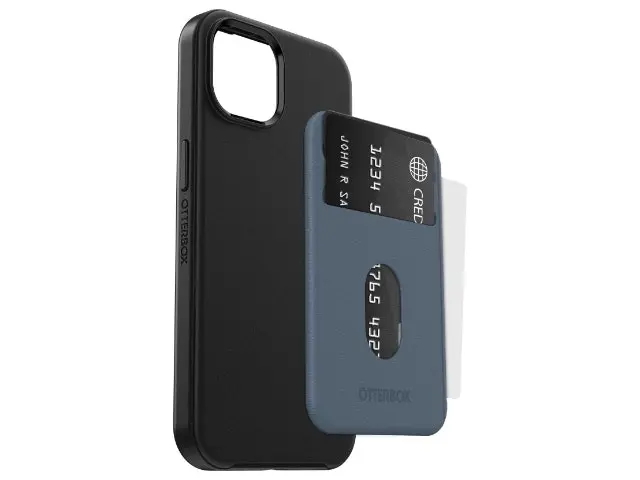 Otterbox Magsafe Wallet Storage Card Holder Accessory For Smartphones Blue Grey