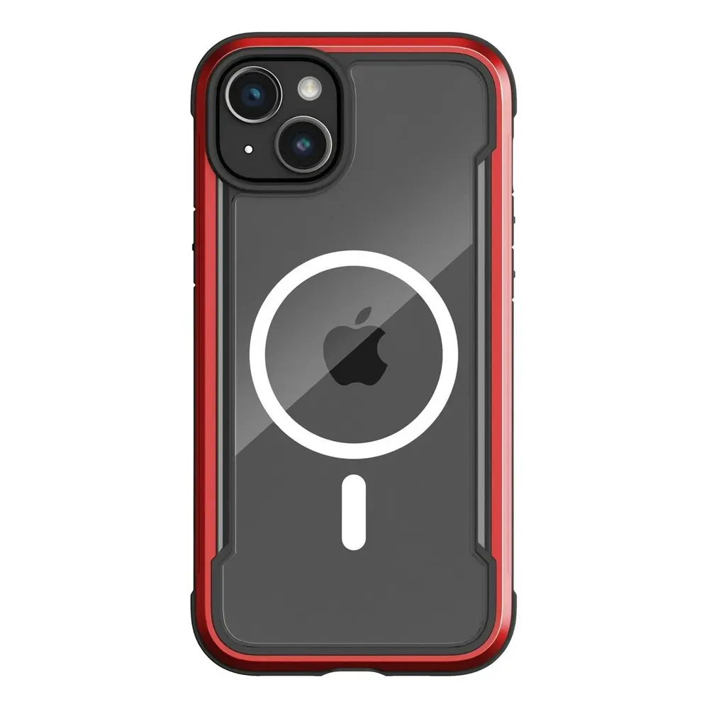 Raptic Shield MagSafe Phone Case Mobile Cover Protection For iPhone 15 Plus Red