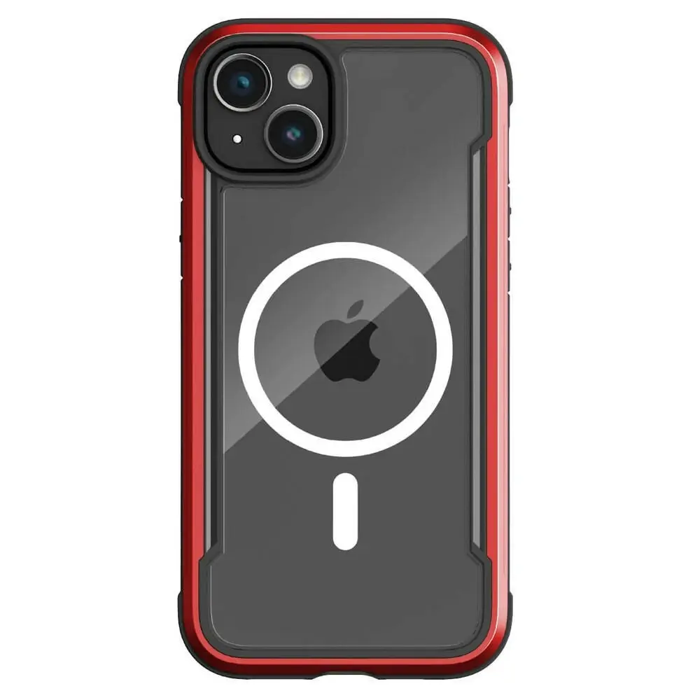 Raptic Shield MagSafe Phone Case Mobile Cover Protection For Apple iPhone 15 Red