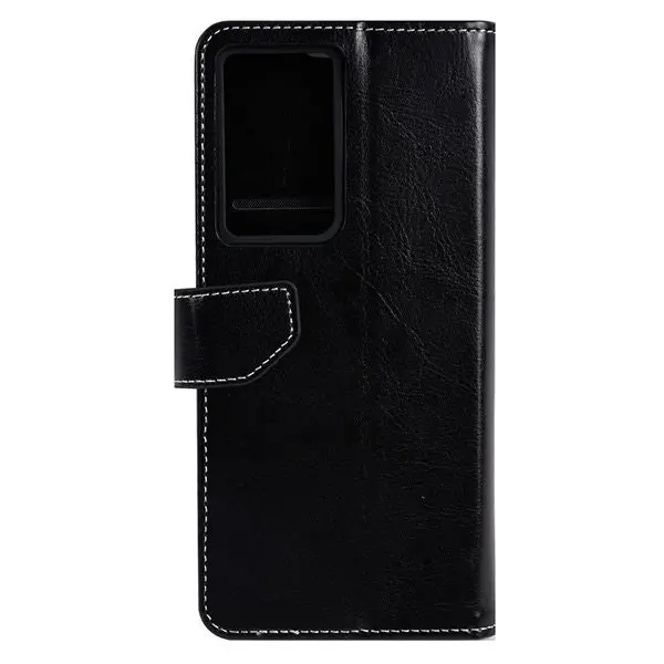 Urban Everyday Wallet Flip Case w/ Card Slot For Samsung Galaxy S21 Ultra Black