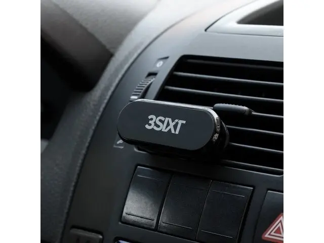 3sixT NeoVent Dual Magnetic Vent Mount Holder Storage For Mobile Phone Black