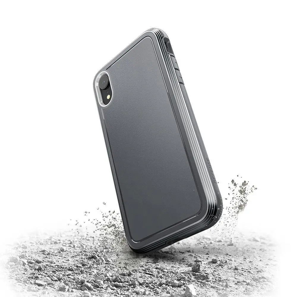 X-Doria Defense Ultra Case Cover Drop Shield Protection For Apple iPhone XR Grey