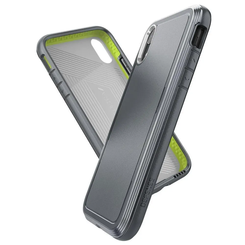 X-Doria Defense Ultra Case Cover Drop Shield Protection For Apple iPhone XR Grey