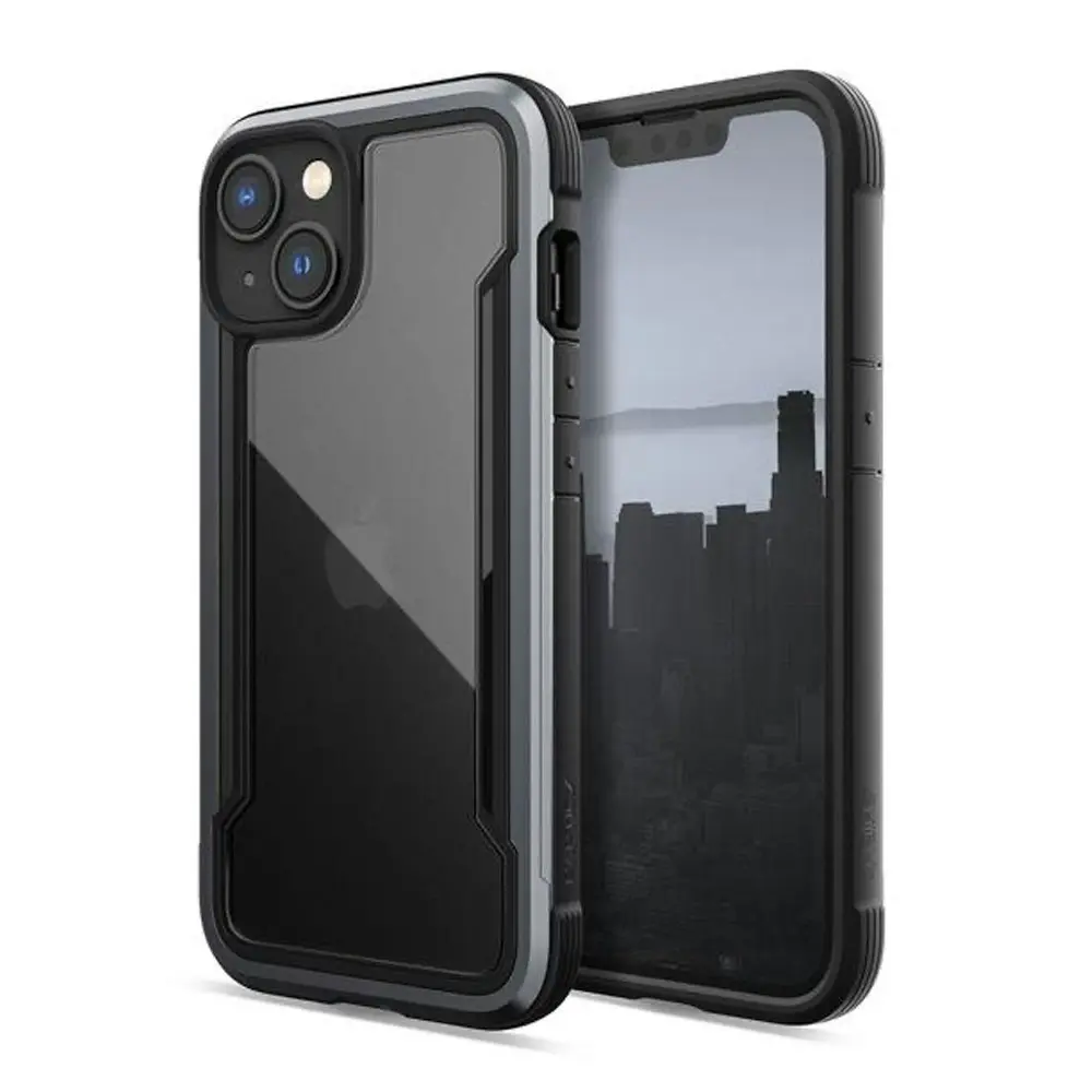 X-Doria Raptic Shield Protection Cover TPU Phone Case For Apple iPhone 14 Black