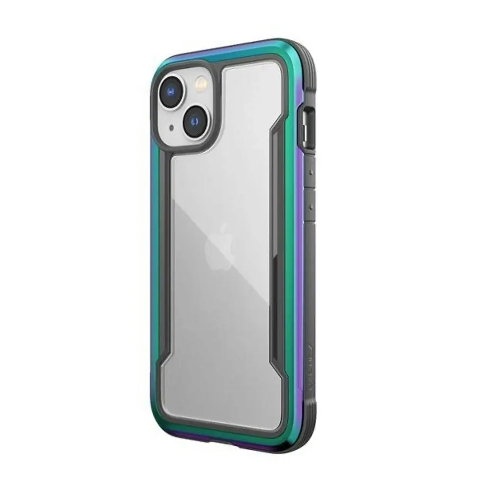 X-Doria Raptic Shield Protection Cover Phone Case For Apple iPhone 14 Iridescent