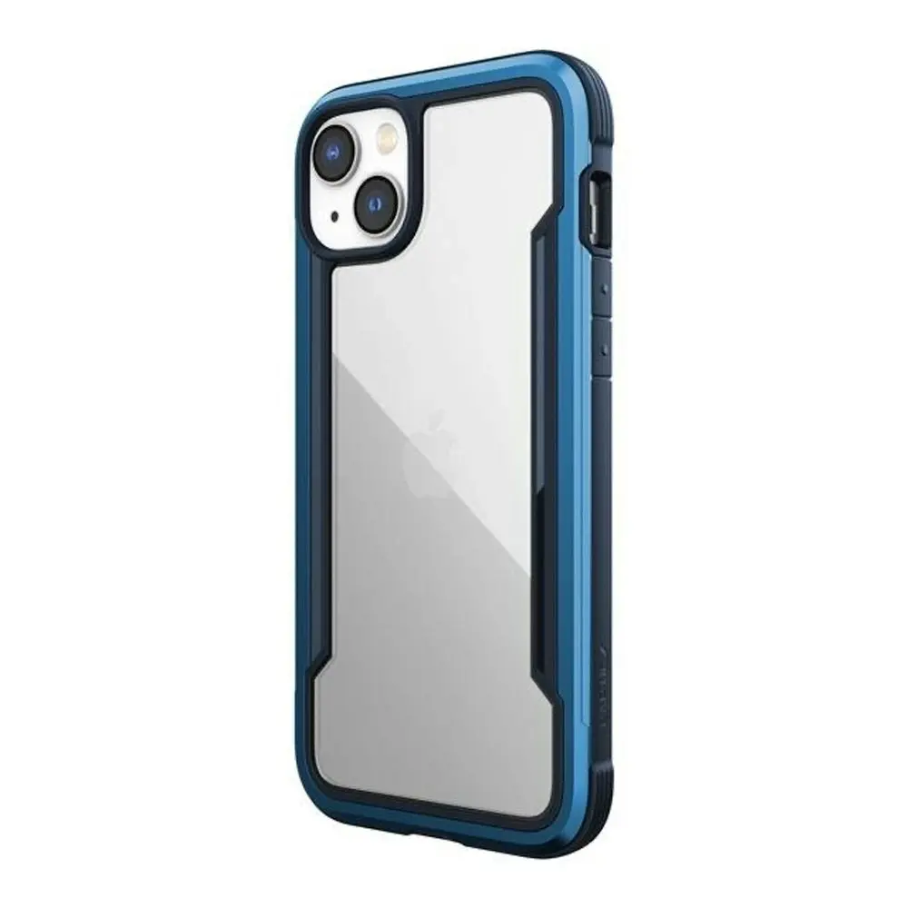 X-Doria Raptic Shield Protection Cover TPU Phone Case For iPhone 14 Plus Blue