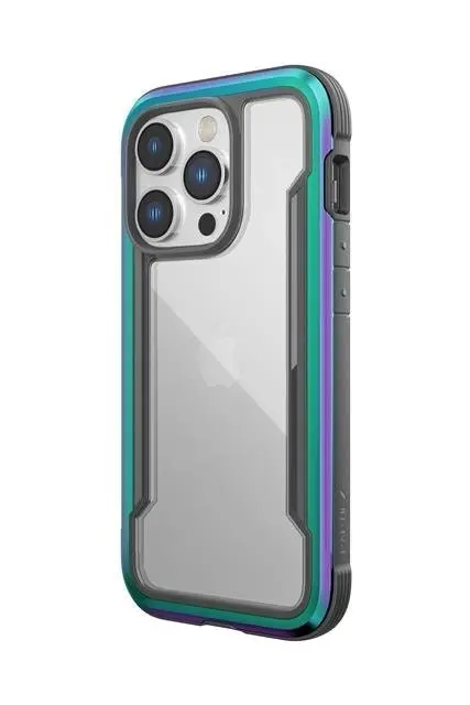 X-Doria Raptic Shield Cover Case Protection For Apple iPhone 14 Pro Iridescent