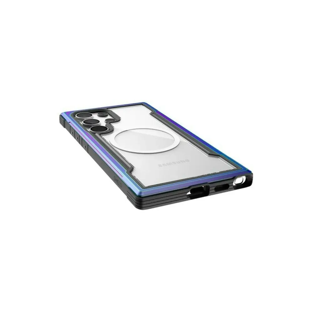 Raptic MagSafe Case Cover Protection For Samsung Galaxy S24 Ultra Iridescent