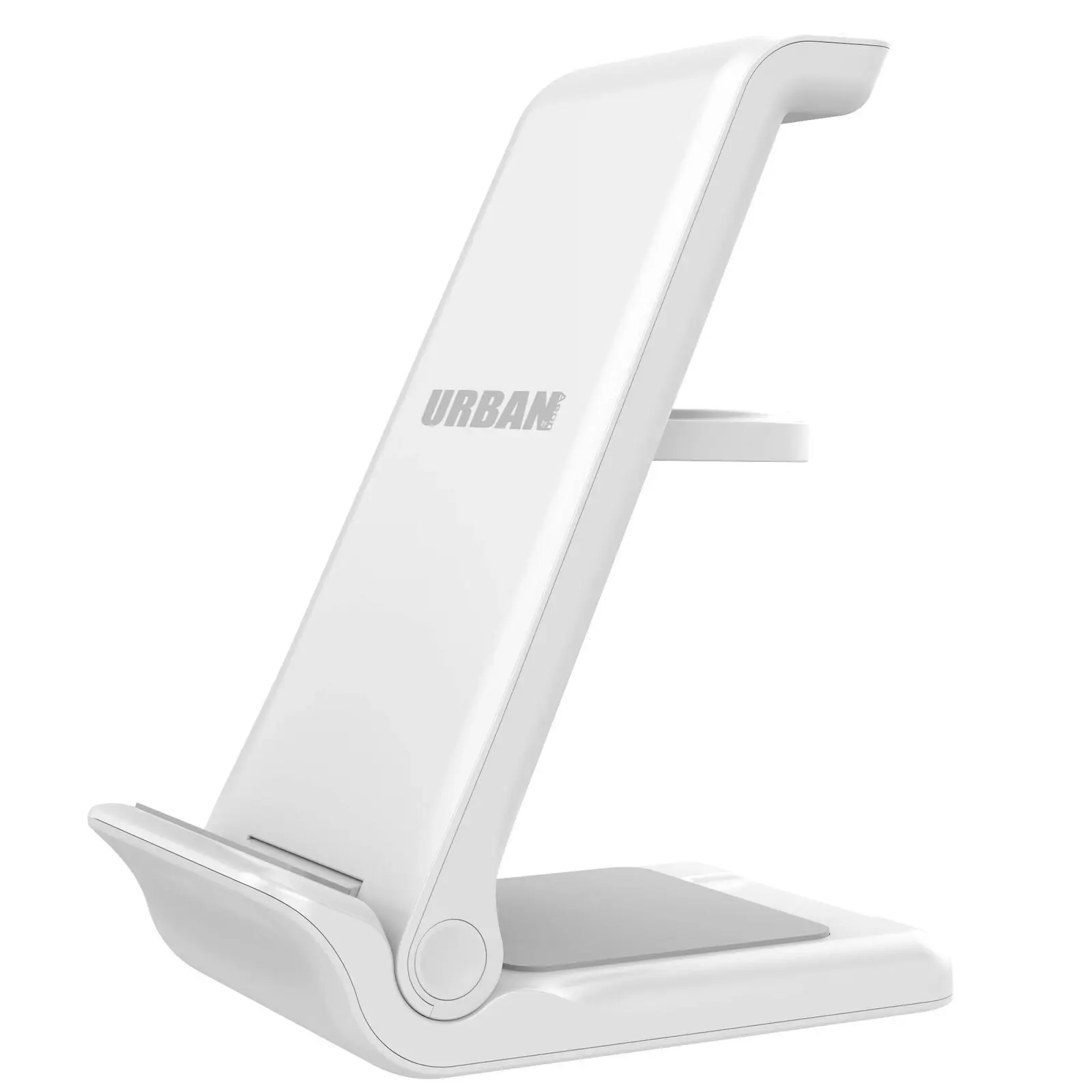 Urban Travel S 3in1 Foldable Wireless Charger Dock/Stand For Smartphones White