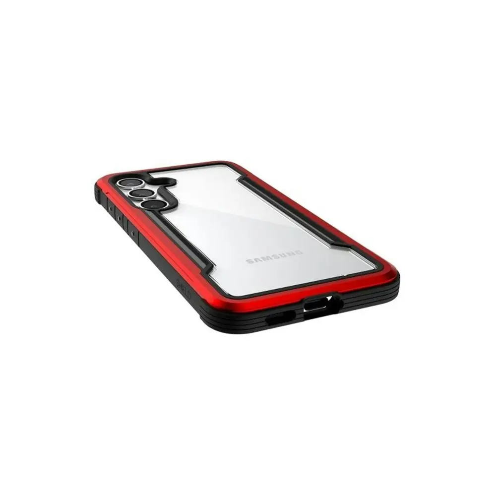 Raptic Shield Mobile Phone Case Cover Protection For Samsung Galaxy S24 Red