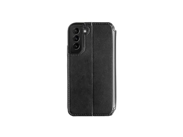 3sixT SlimFolio Qi Charging RFID Armour Cover Protection For Samsung GS22 Black