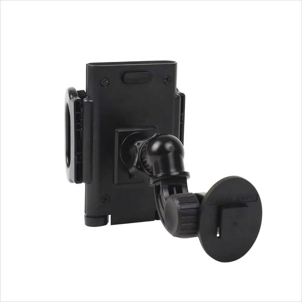 I-Hook Adjustable Universal Car Phone Suction Holder Storage Mount Stand Black