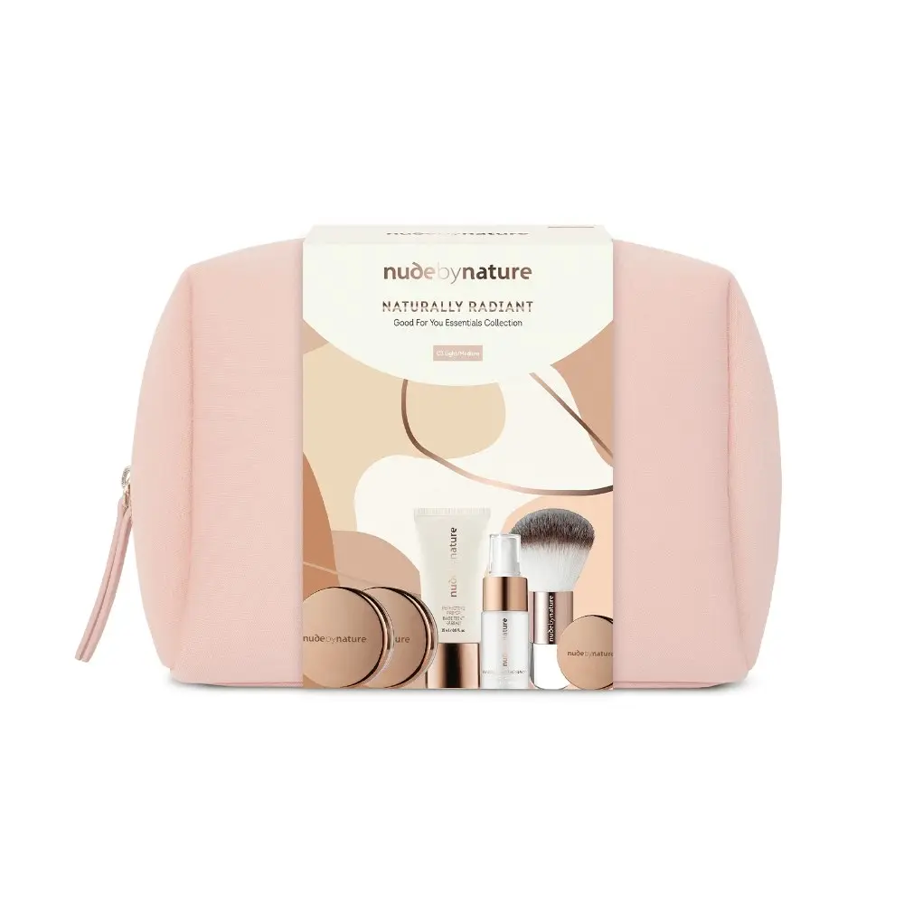 Nude by Nature Naturally Radiant C3 Light/medium Gift Set