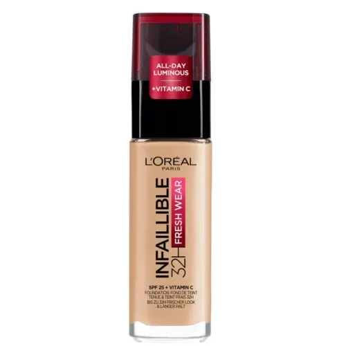 L'Oreal Infallible 24h Fresh Wear Foundation - 330 Hazelnut