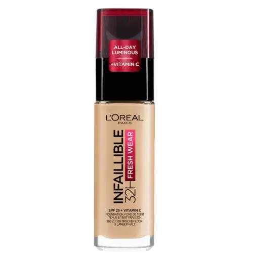 L'Oreal Infallible 24h Fresh Wear Foundation - 330 Hazelnut