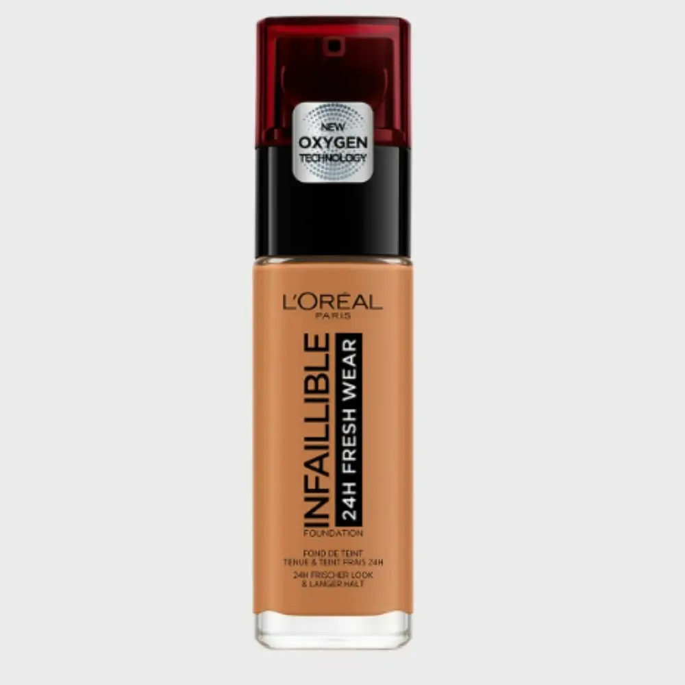 L'Oreal Infallible 24h Fresh Wear Foundation - 330 Hazelnut