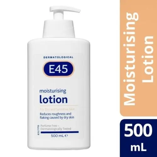 E45 Moisturising Lotion For Dry Skin - 500ml