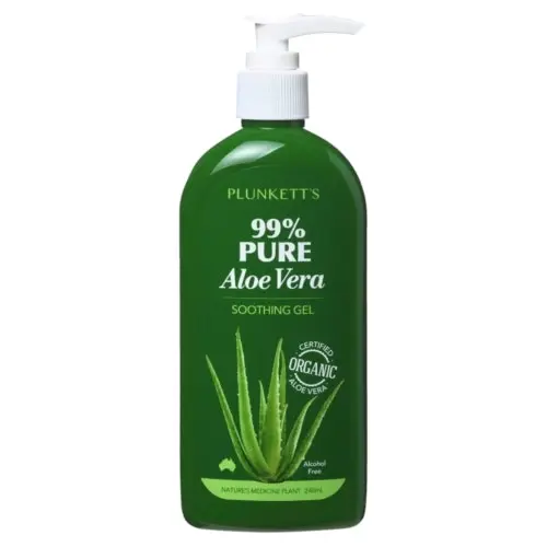 Plunketts 99% Pure Aloe Vera Soothing Gel Pump 240ml