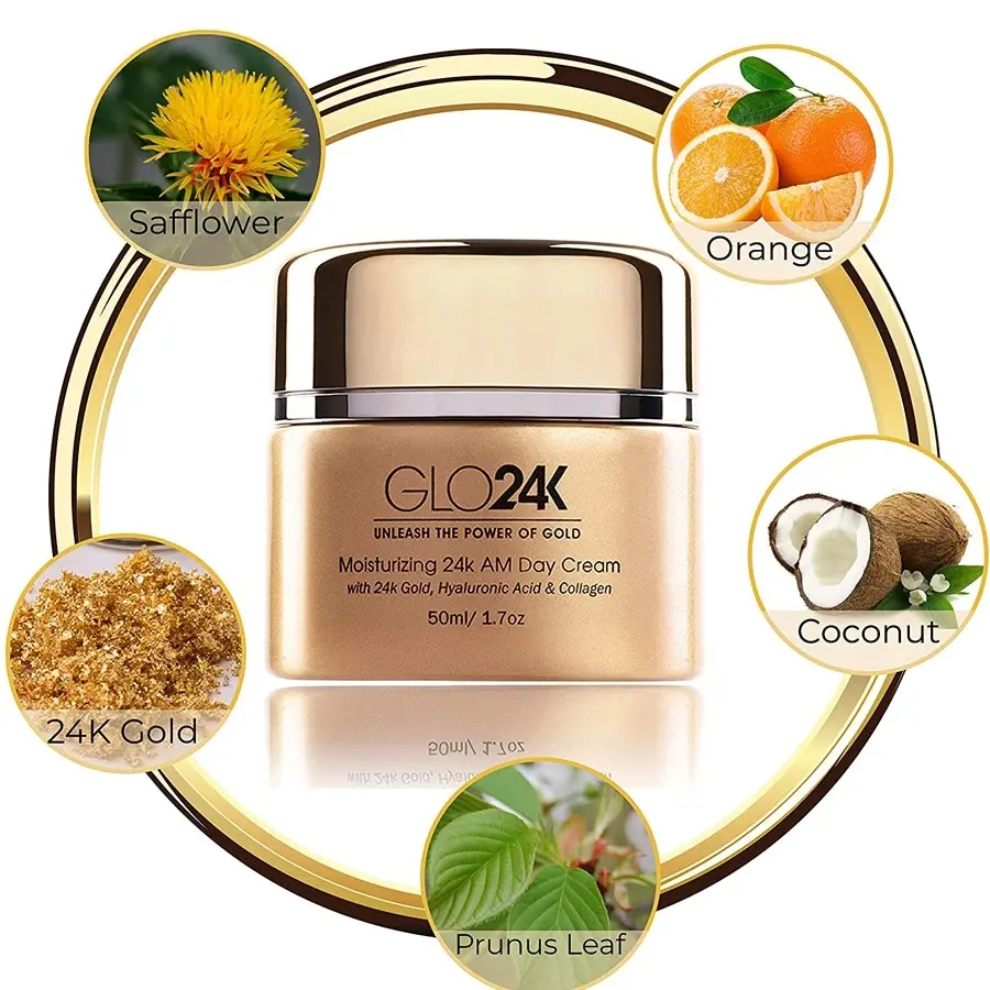 Glo24K Moisturizing 24k Am Day Cream 50ml