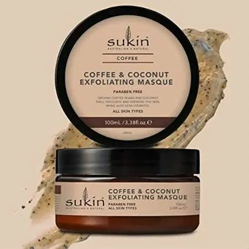 Sukin Coffee & Coconut Exfoliating Face Mask 100ml