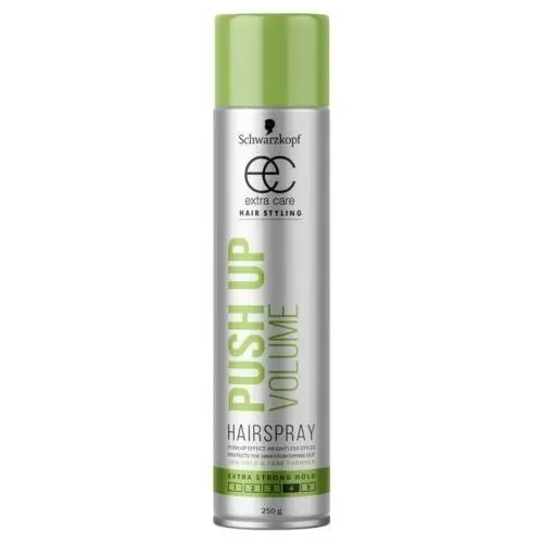 Schwarzkopf Extra Care Push Up Volume Hairspray 250g