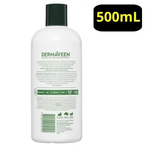 DermaVeen Daily Nourish Oatmeal Shampoo 500ml