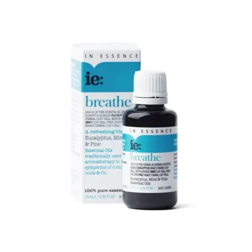 In Essence Ie: Breathe Essential Oil Blend 25ml