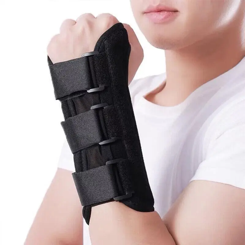 L Size Wrist Splint Brace Protection Support Strap Carpel Tunnel Cts Rsi Pain Relief