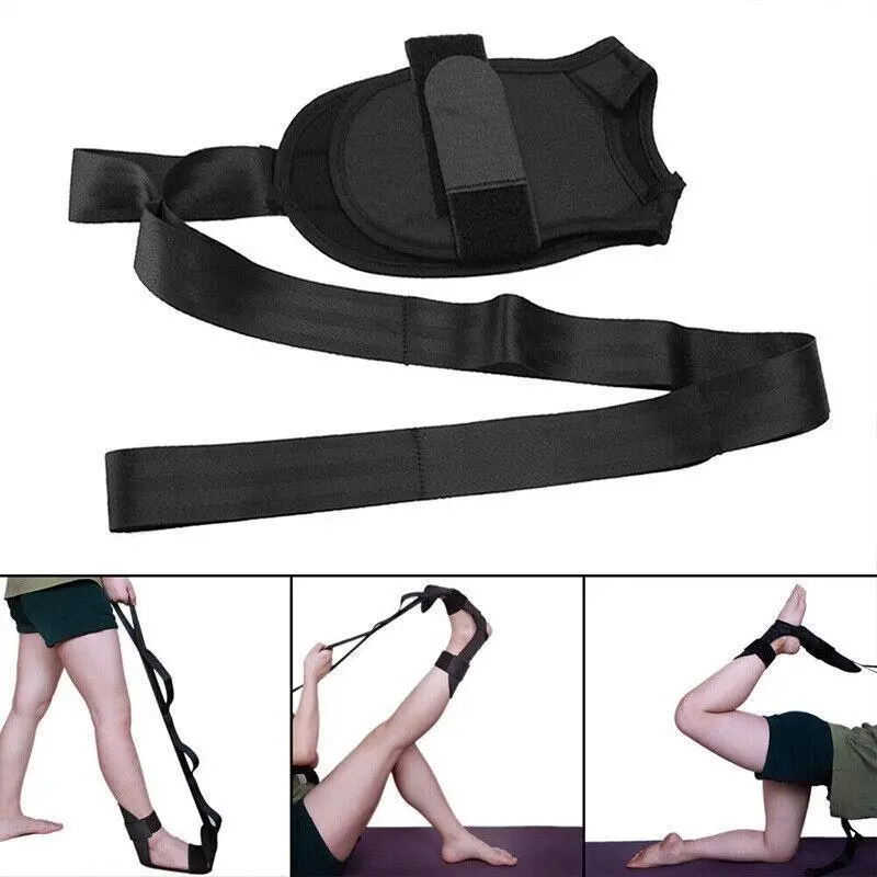 Yoga Stretching Strap Ankle Ligament Stretcher Belt Band Foot Drop Strap  New