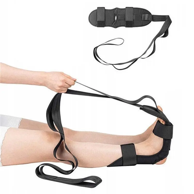 Yoga Stretching Strap Ankle Ligament Stretcher Belt Band Foot Drop Strap  New