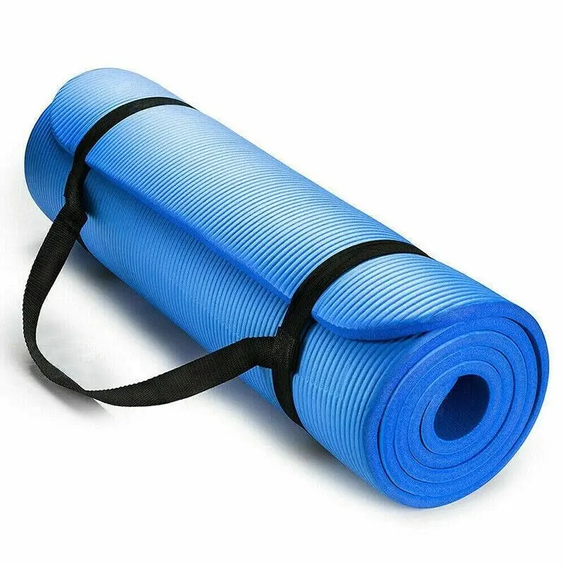 15MM Thick Yoga Mat Pad NBR Nonslip Exercise Fitness Pilate Gym Durable