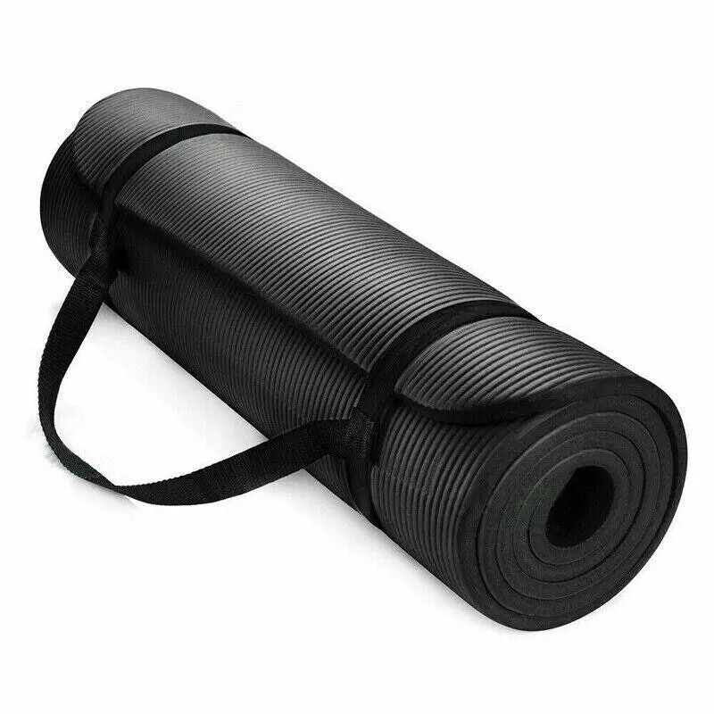 15MM Thick Yoga Mat Pad NBR Nonslip Exercise Fitness Pilate Gym Durable