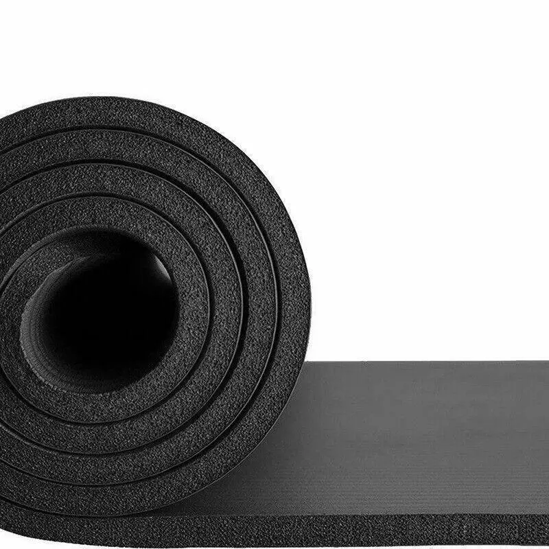 15MM Thick Yoga Mat Pad NBR Nonslip Exercise Fitness Pilate Gym Durable