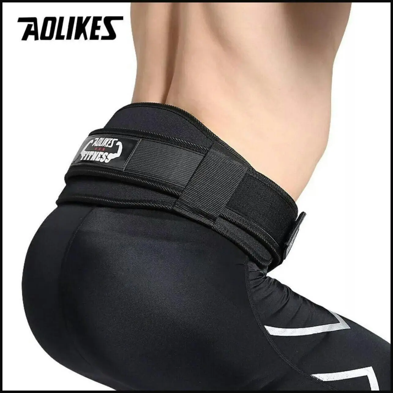 Fitness Weight Lifting Belt Barbell Dumbell Training Back Support Men Women M