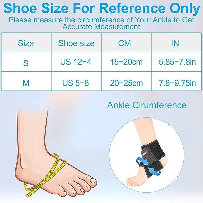 S Size AOLIKES 1Pair Support Pads Guard Kids Children Ankle Brace Wrap Protection