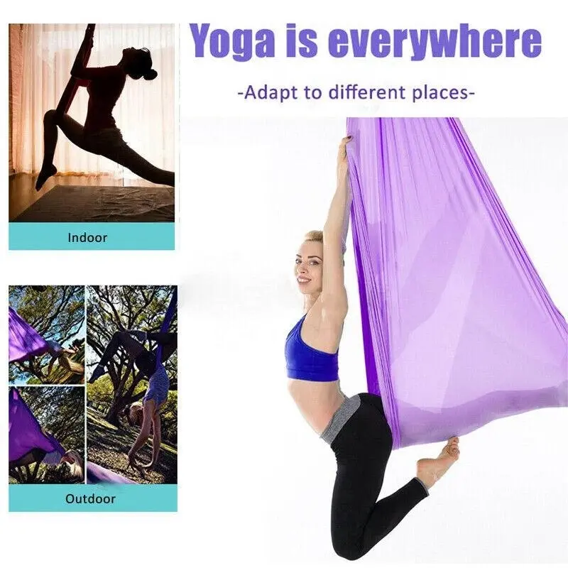 Elastic Swings Hammock Soft Yoga Sensory Cuddle Kids Autism Therapy Seat Swing