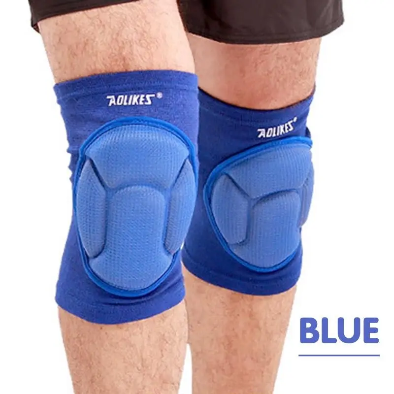 Knee Pad Crashproof Antislip Brace Leg Sleeve Protector Guard Support Men