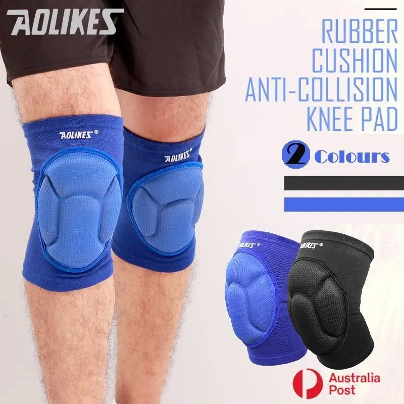 Knee Pad Crashproof Antislip Brace Leg Sleeve Protector Guard Support Men