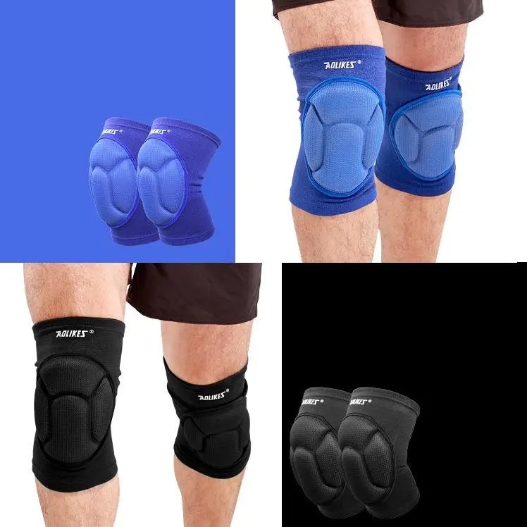 Knee Pad Crashproof Antislip Brace Leg Sleeve Protector Guard Support Men